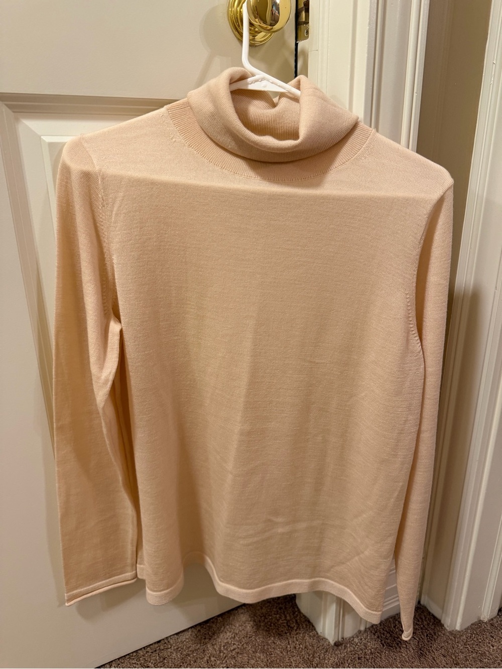Banana Republic Cream Turtleneck Sweater
